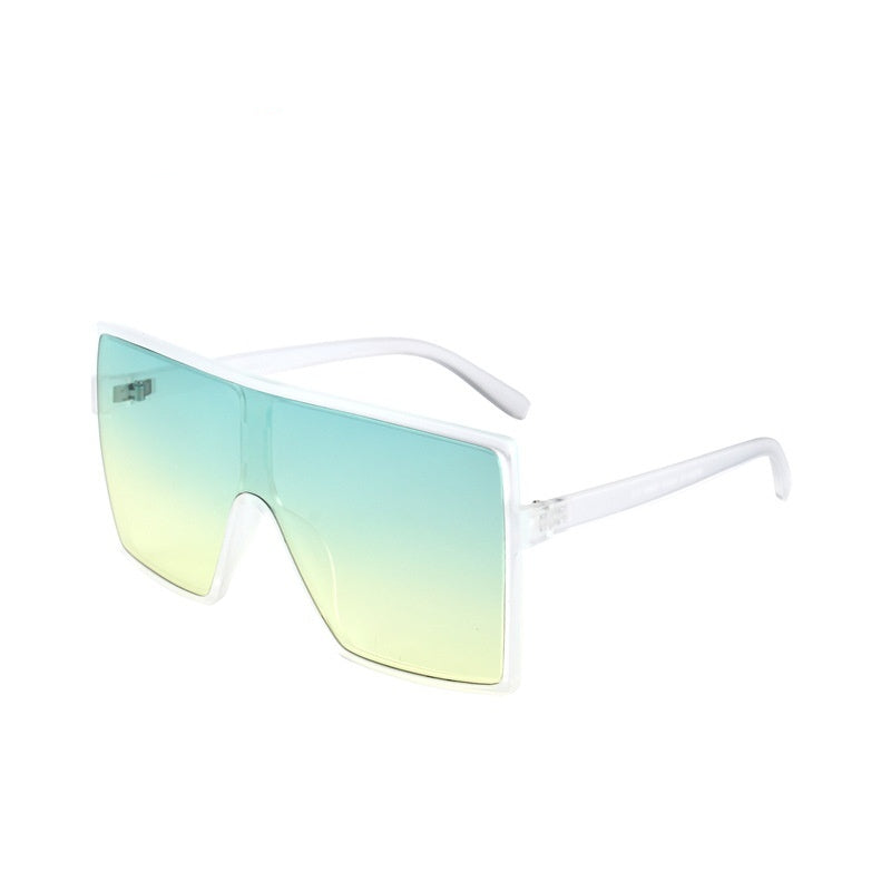 Fashion Colorful Multi-color Sunglasses Female Personalized Street Shot Net Red Sunglasses Frame