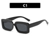 Personalized Street Shot Sun Shade UV Protection Square Small Frame Sunglasses