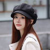 Fashion Pearl Bow Makes Face Look Small Beret Trendy