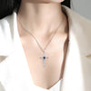 100 Languages I Love You Projection Necklace Pendant Love Cross