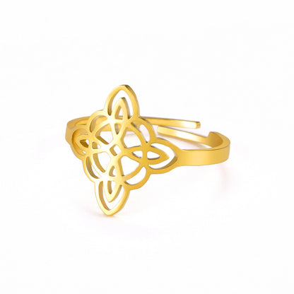 Women's Simple Adjustable Alloy Ring