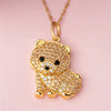 Women's Cute Fashion Pomeranian Pendant Necklace