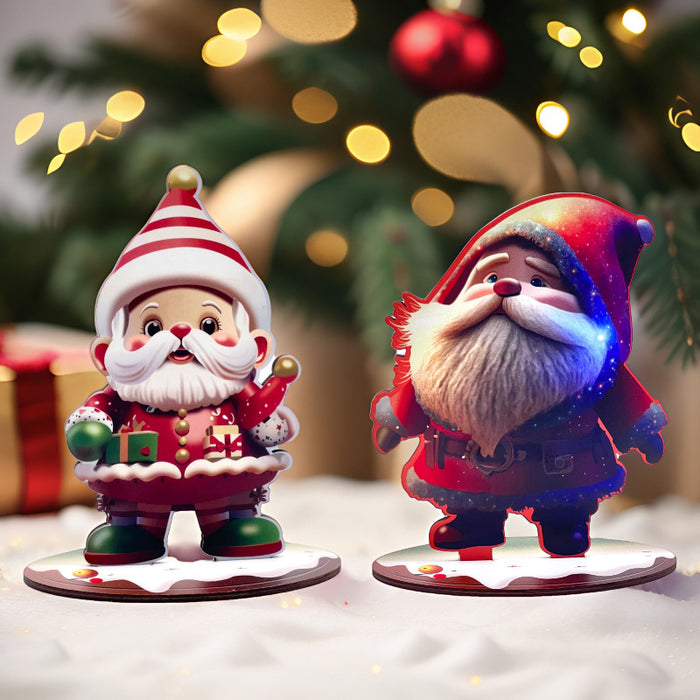 Cartoon Christmas Decorations Desktop Home