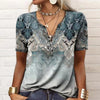 Women's Short-sleeved Printed Ethnic Fashion T-shirt