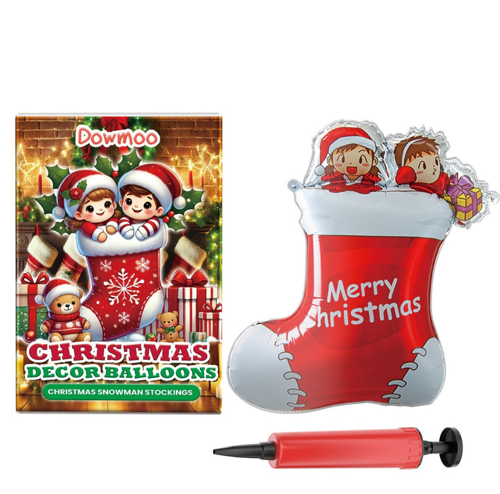 Christmas Decor Balloons Christmas Snowman