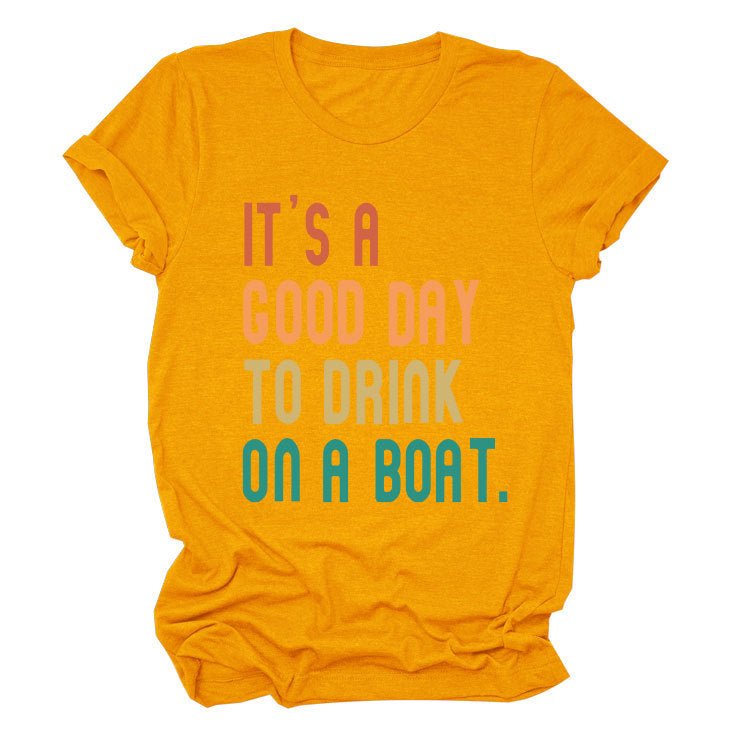 Summer Fashion Short-sleeved T-shirt