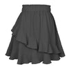 Ruffled Skirt Women's High Waist