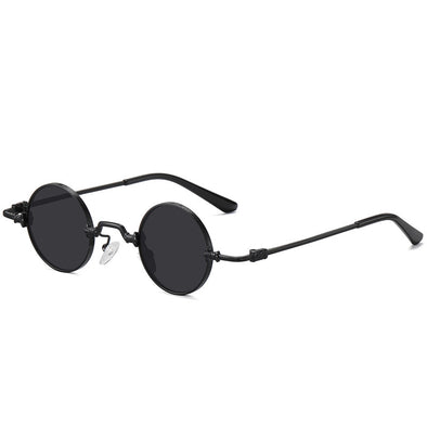 European And American Retro Round Sunglasses