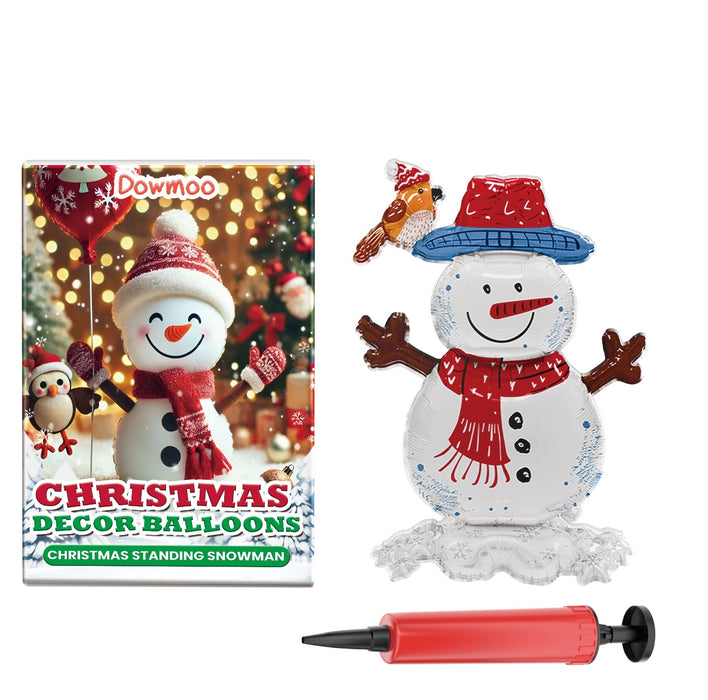 Christmas Decor Balloons Christmas Snowman