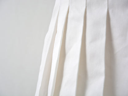Women's Pleated Skirt High Waist Zipper Half-length