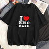 I Love My Girlfriend T-shirt Female Comic